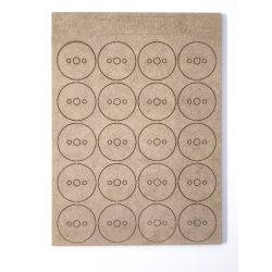 MDF alap - Kör d30 - 20 db