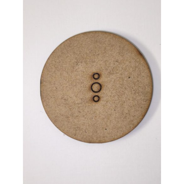 MDF alap - Kör d32 - 20 db