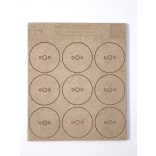 MDF alap - Kör d40 - 9 db