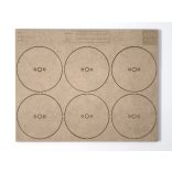 MDF alap - Kör d60 - 6 db