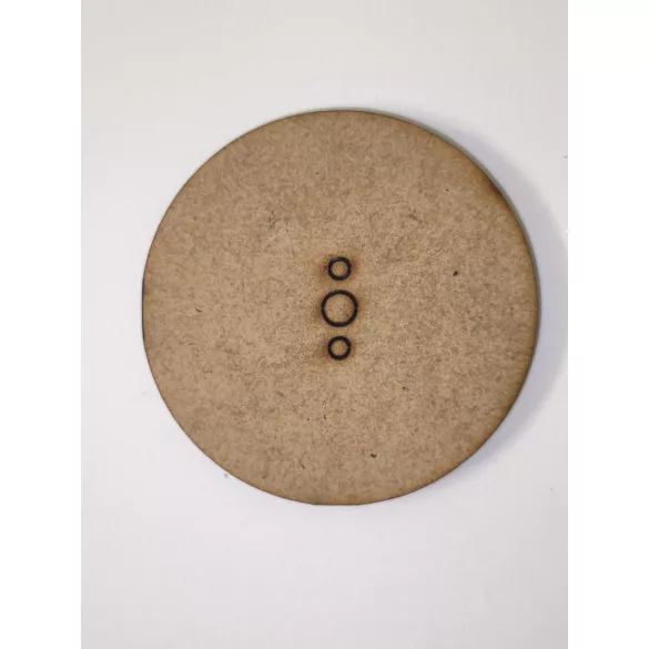 MDF alap - Kör d60 - 6 db