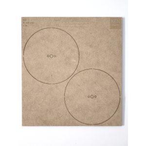 MDF alap - Kör d100 - 2 db