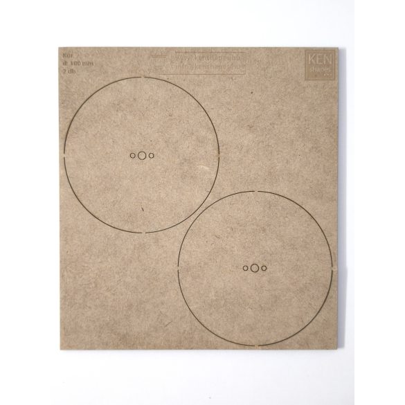 MDF alap - Kör d100 - 2 db