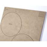 MDF alap - Kör d100 - 2 db