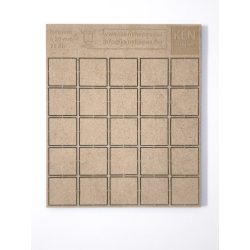 MDF alap - Négyzet  I20 - 25 db