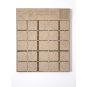 MDF alap - Négyzet  I20 - 25 db