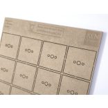 MDF alap - Négyzet  I40 - 12 db