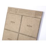 MDF alap - Négyzet  I60 - 4 db