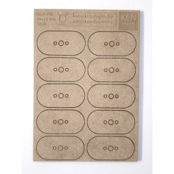 MDF alap - Pill 50x25 - 10 db