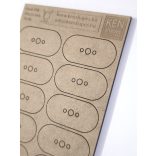 MDF alap - Pill 50x25 - 10 db