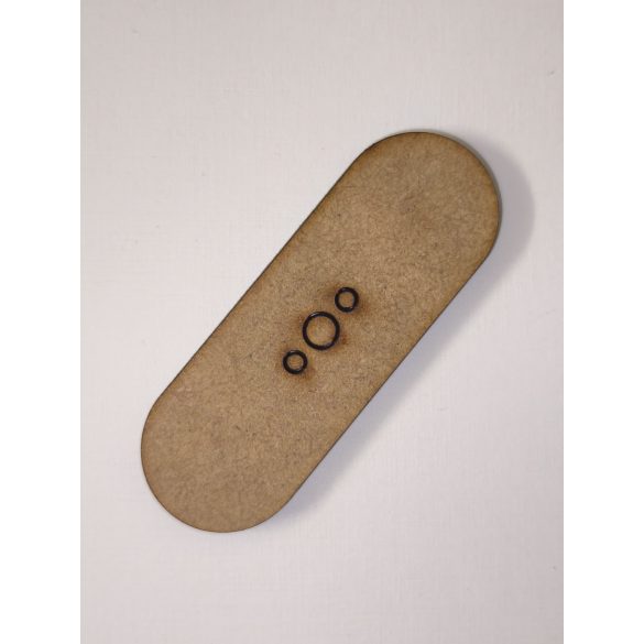 MDF alap - Pill 50x25 - 10 db