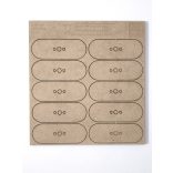 MDF alap - Pill 70x25 - 10 db