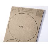 MDF alap - Ovalis 120x92 - 2 db