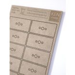 MDF alap - Téglalap  50x25 - 10 db