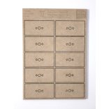 MDF alap - Téglalap  60x30 - 10 db