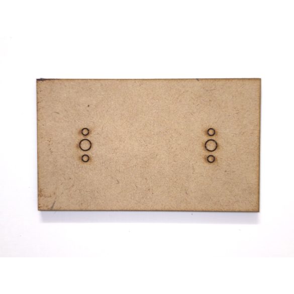 MDF alap - Téglalap  60x30 - 10 db