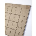 MDF alap - Téglalap  60x40 - 10 db