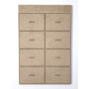 MDF alap - Téglalap  75x50 - 8 db