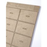 MDF alap - Téglalap  75x50 - 8 db