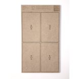 MDF alap - Téglalap  100x60 - 4 db