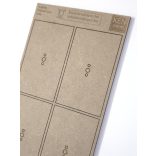 MDF alap - Téglalap  100x60 - 4 db