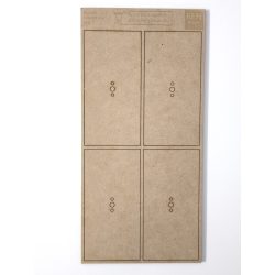 MDF alap - Téglalap  120x60 - 4 db