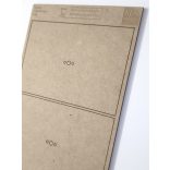 MDF alap - Téglalap  150x100 - 2 db