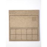 MDF Mozgató séma - Négyzet 10x I25 - 1 db kétsoros forma