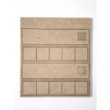 MDF Mozgató séma - Négyzet 5x I30 - 2 db egysoros forma