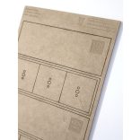 MDF Mozgató séma - Négyzet 3x I50 - 2 db egysoros forma