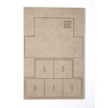 MDF Mozgató séma - Négyzet 5x I50 - 1 db piramis forma