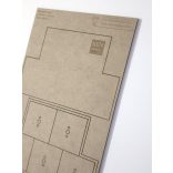 MDF Mozgató séma - Négyzet 5x I50 - 1 db piramis forma