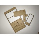 MDF Mozgató séma - Téglalap 10x 25x50 - 1 db kétsoros forma