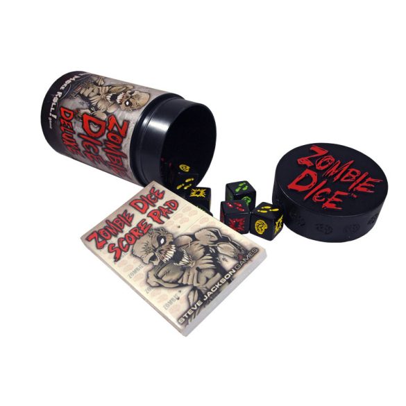 Zombie Würfel Deluxe kiadás (Zombie Dice, Zombi kocka)