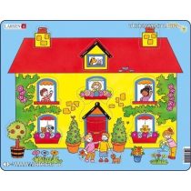 Larsen maxi puzzle 10 db-os Meseház