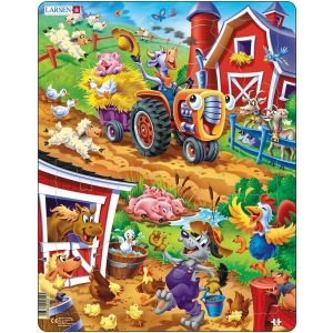 Larsen maxi puzzle 22 db-os Állati gazdaság