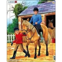 Larsen maxi puzzle 30 db-os Lovaglás