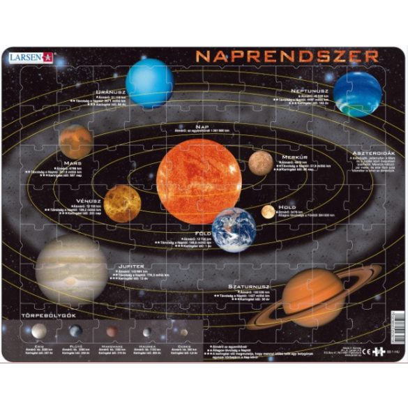 Larsen maxi puzzle 70 db-os Naprendszer