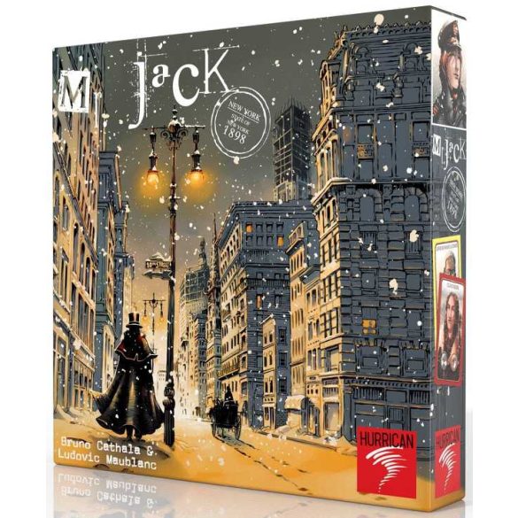 Mr. Jack in New York (de/nl) BONTOTT társasjáték