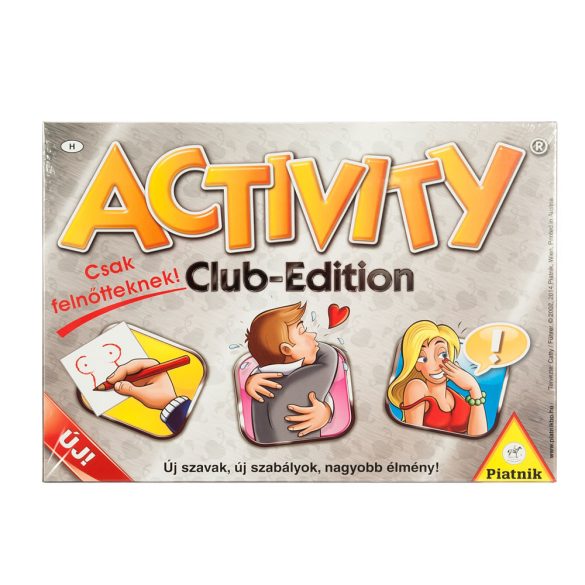 Activity felnőtteknek - Club-Edition BONTOTT társasjáték