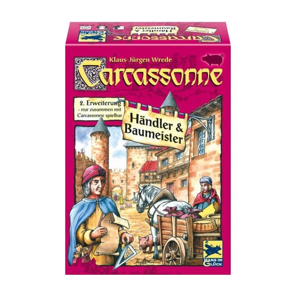 Carcassonne - Kereskedők és építőmesterek - 2. kiegészítő (germ)