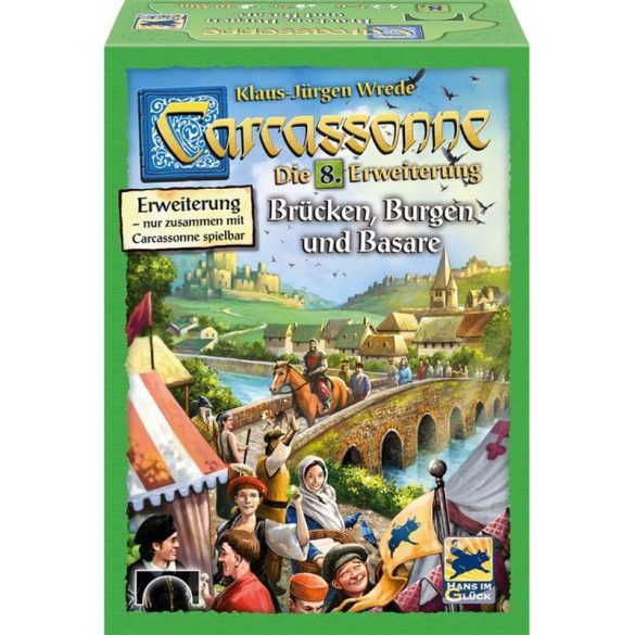 Carcassonne - Várak, hidak és vásárok - 8. kiegészítő (germ)