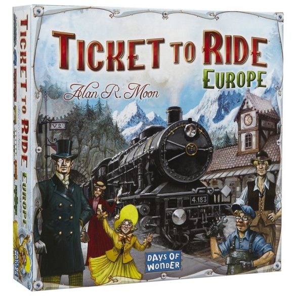 Ticket to Ride - Európa - BONTOTT társasjáték