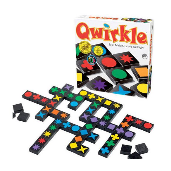 Qwirkle - Formák, színek, kombinációk!