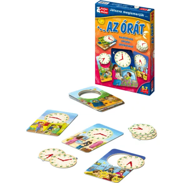 Játszva megismerjük az órát