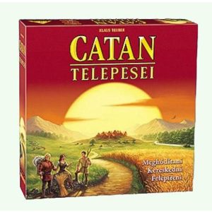 Catan telepesei - BONTOTT társasjáték