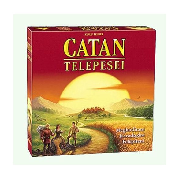 Catan telepesei - BONTOTT társasjáték
