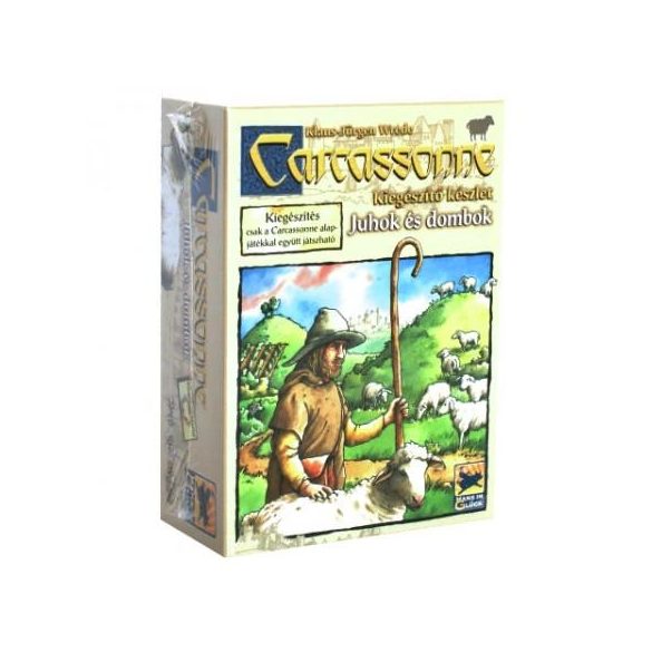 Carcassonne - Juhok és Dombok kiegészítés (germ) - 9. kiegészítő (germ)