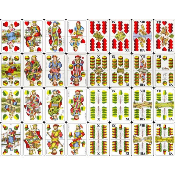 Kártya, magyar kártya - 32 darabos (Piatnik)