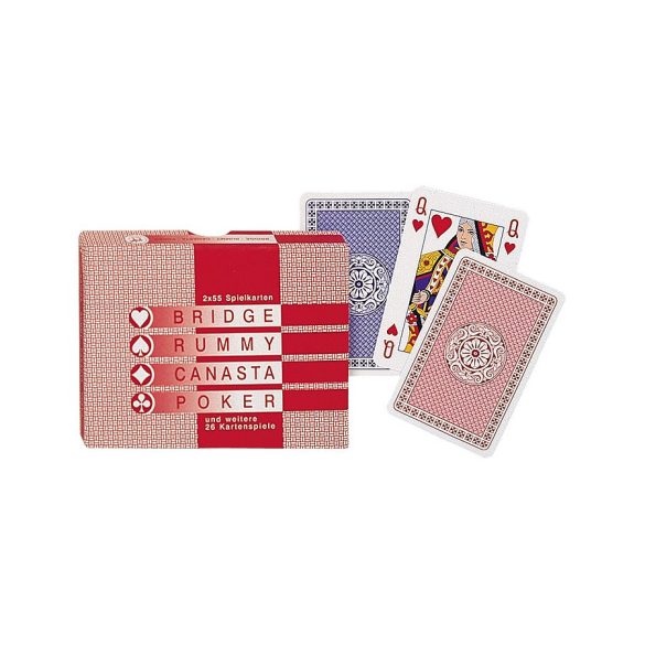 Kártya - Classic franciakártya 2x55 lap